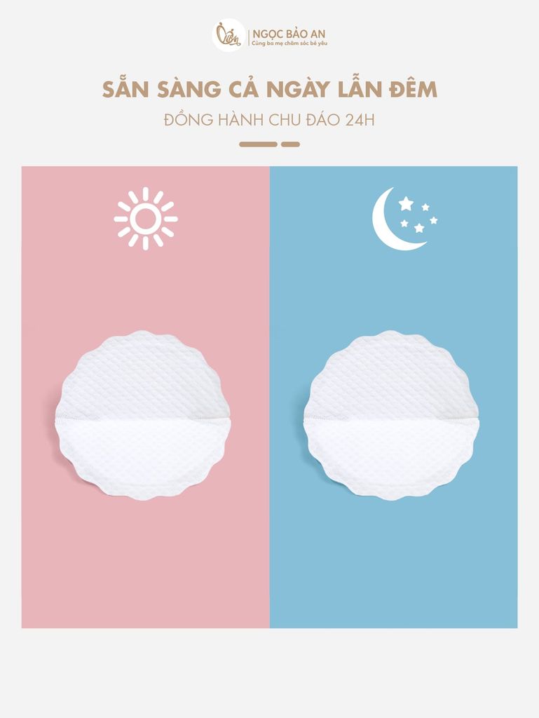 [M&B] Miếng lót thấm sữa M&B (hộp 30 miếng)