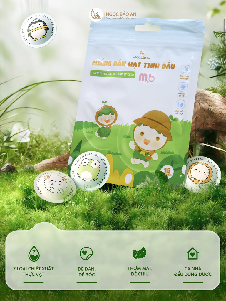 [M&B] Miếng dán hạt tinh dầu