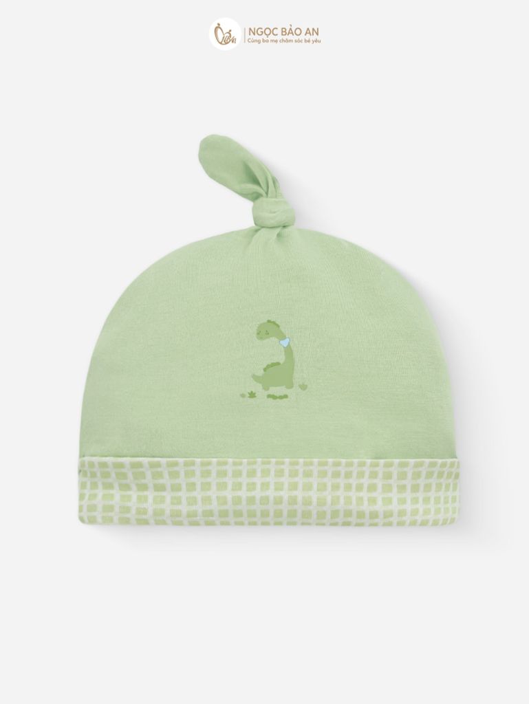 [M&B] Set 2 nón chóp sơ sinh dino (NB-3m) [CBSSVISCOSE]