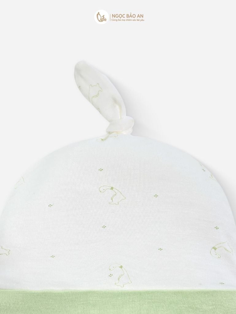 [M&B] Set 2 nón chóp sơ sinh dino (NB-3m) [CBSSVISCOSE]