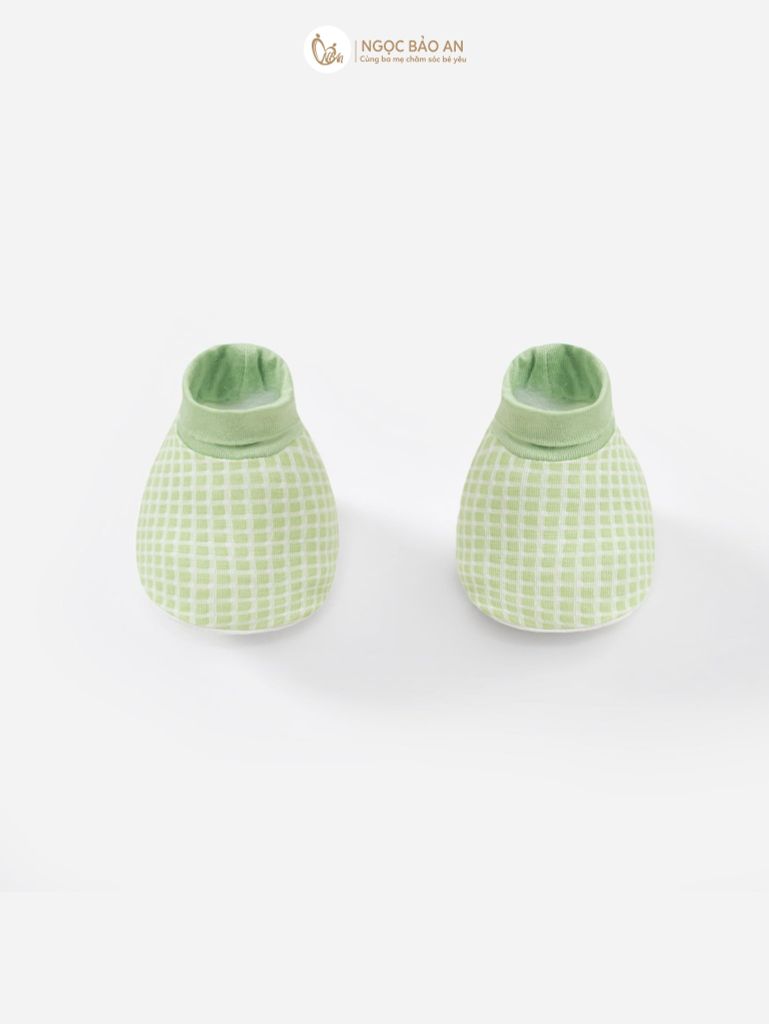 [M&B] Set nón chóp bao tay chân bo sơ sinh Caro Dino (NB-3m) [CBSSVISCOSE]