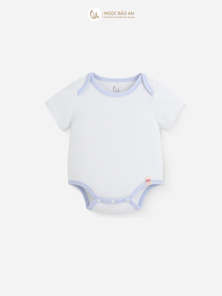 [M&B] Combo Sơ Sinh cotton tone Xanh in hình họa tiết đầy đủ phụ kiện(CBSScotton2025)
