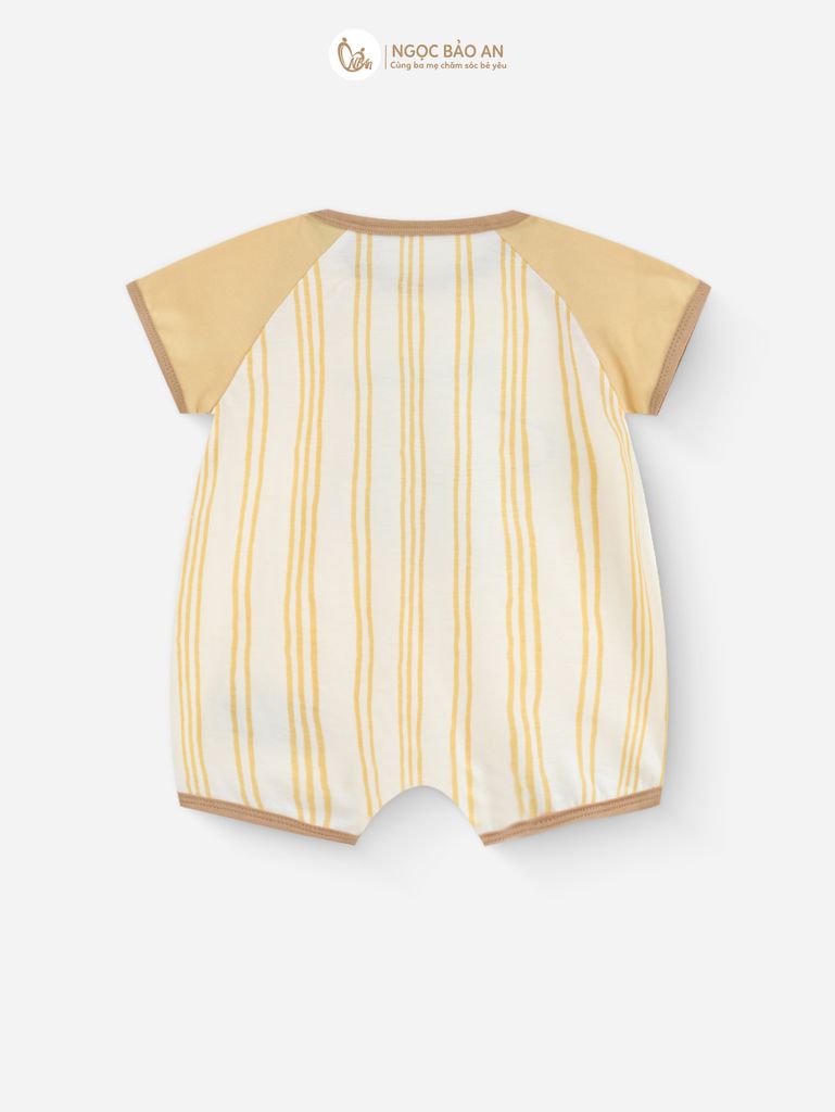 [M&B] BST CÚN: Body đùi tay ngắn cotton dog sport 53