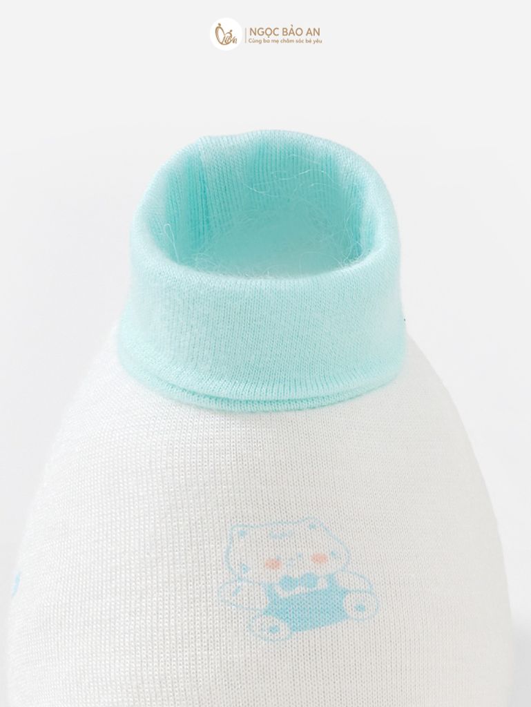 [M&B] Bộ bao tay chân sơ sinh Bear Mint [CBSSVISCOSE]