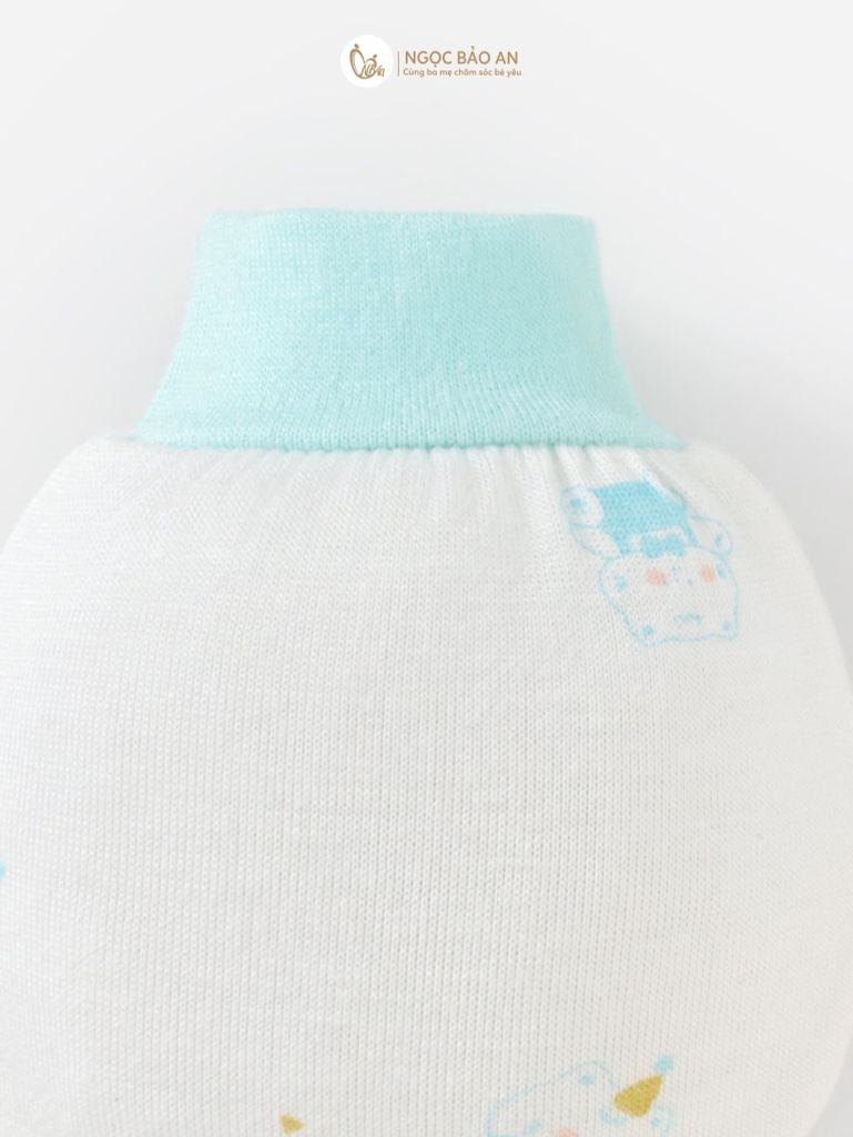[M&B] Bộ bao tay chân sơ sinh Bear Mint [CBSSVISCOSE]