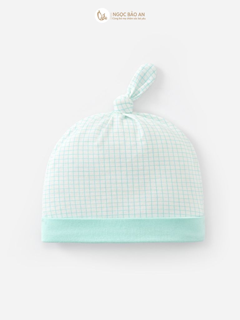 [M&B] Set 2 nón chóp sơ sinh baer mint (NB-3m) [CBSSVISCOSE]