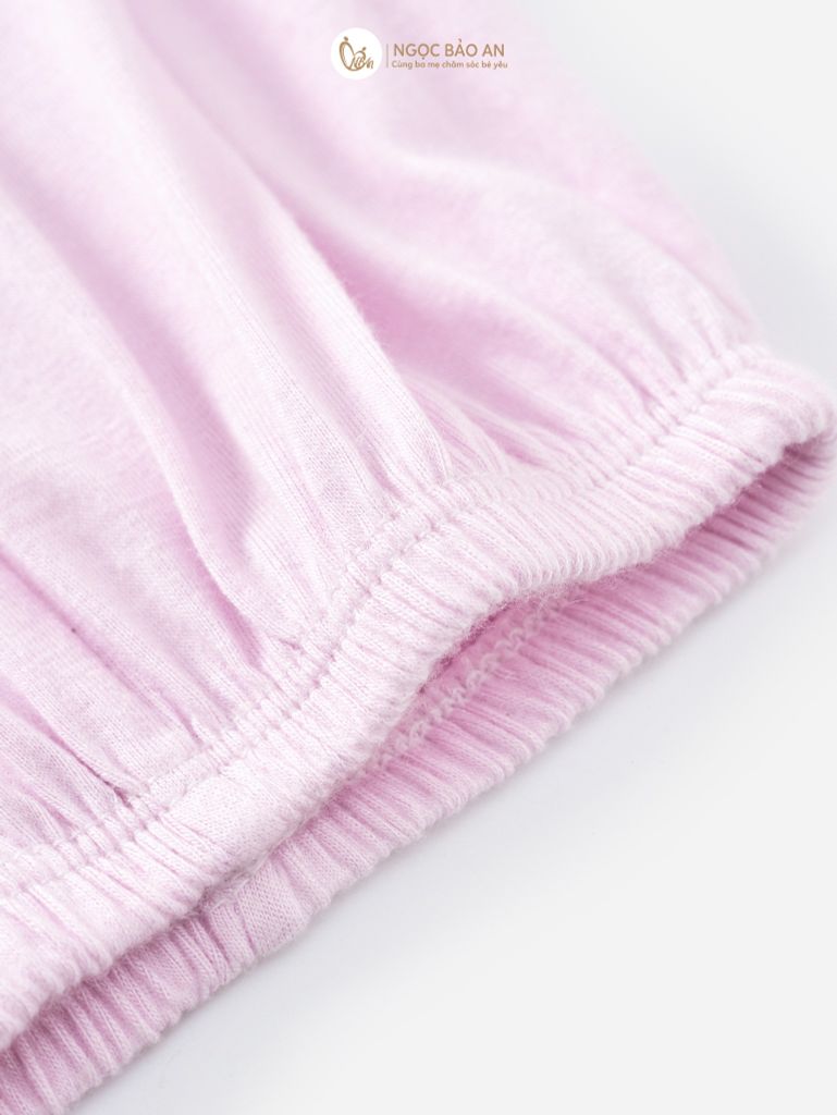 [M&B] Bộ tay dài cài giữa Ong Tím (NB-24m) [CBSSVISCOSE]