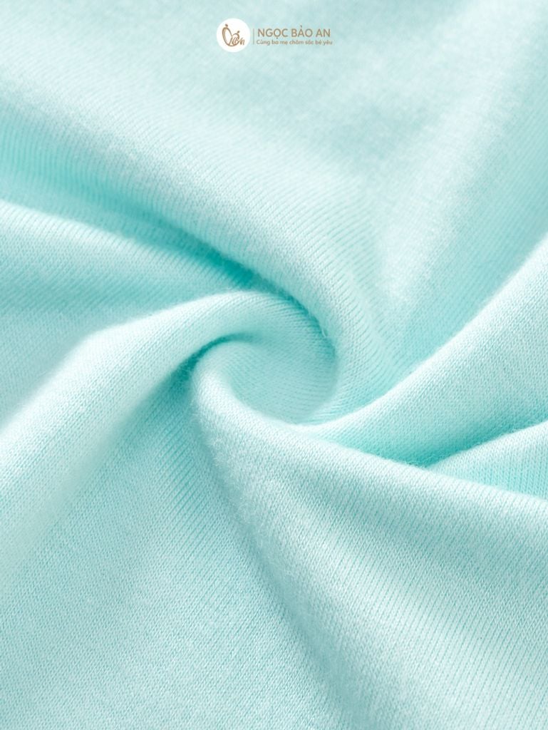 [M&B] Bộ tay dài cài giữa bear mint (NB-24m)