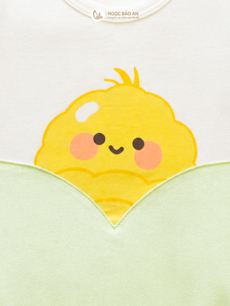 [M&B] BST GHS: Bodychip cotton tay ngắn sweet corn