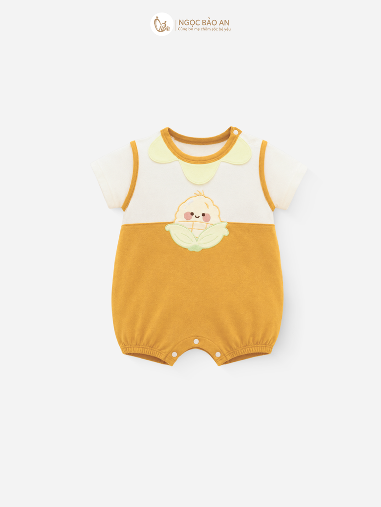 [M&B] BST GHS: Body đùi cotton tay ngắn sunny pop