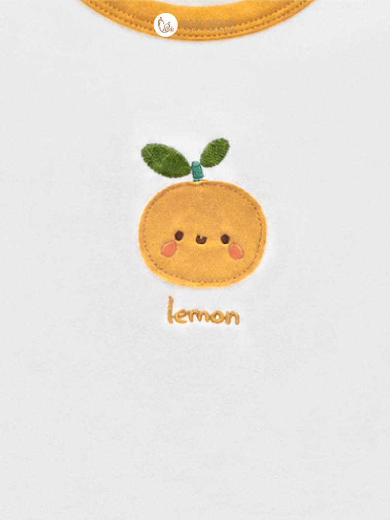 [M&B] BST GHS Bộ ngắn tay cộc quần sọc gấu lemon 6 tháng - 3 tuổi