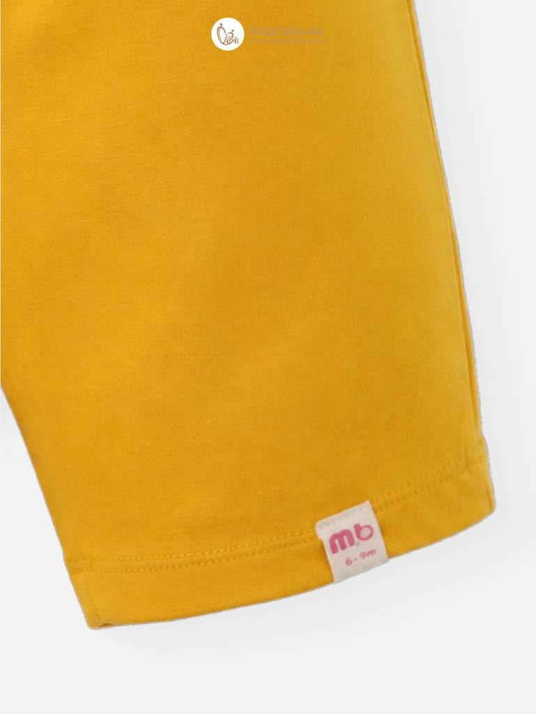 [M&B] BST GHS: Bộ lửng tay ngắn sọc lemon bear 6 tháng - 6 tuổi