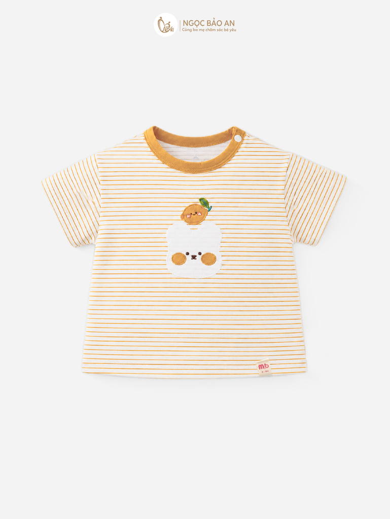 [M&B] BST GHS: Bộ lửng tay ngắn sọc lemon bear 6 tháng - 6 tuổi