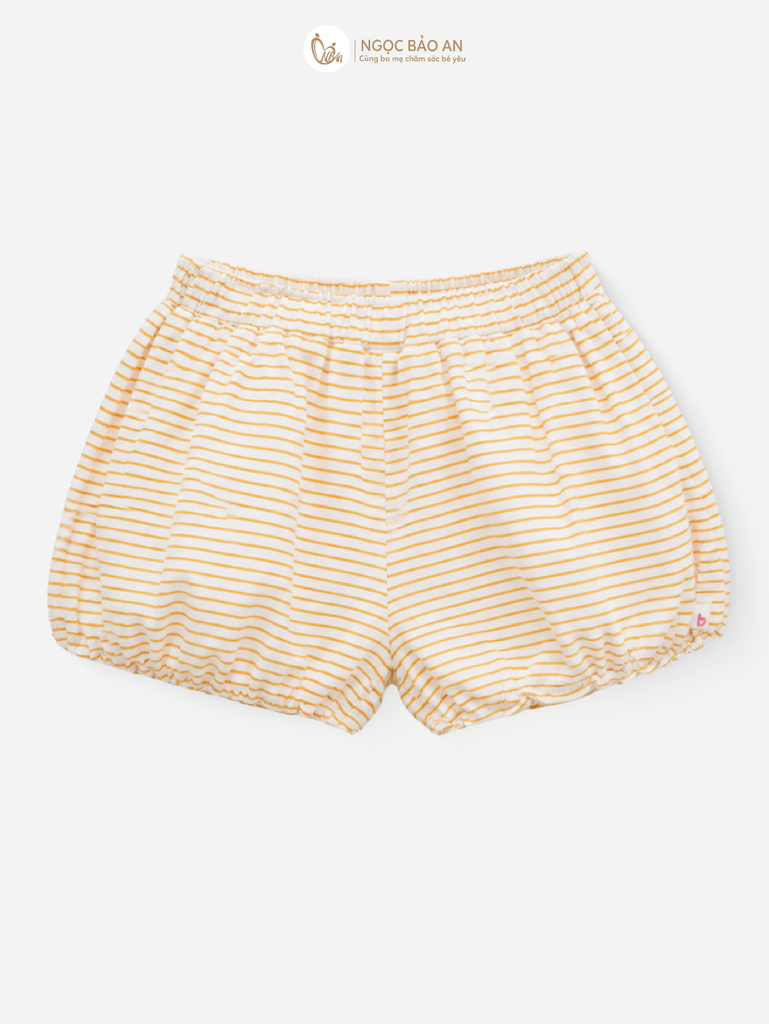 [M&B] BST GHS: Bộ ngắn quần bí chuppy lemon 6 tháng - 6 tuổi