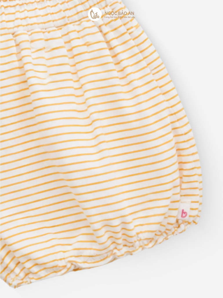 [M&B] BST GHS: Bộ ngắn quần bí chuppy lemon 6 tháng - 6 tuổi