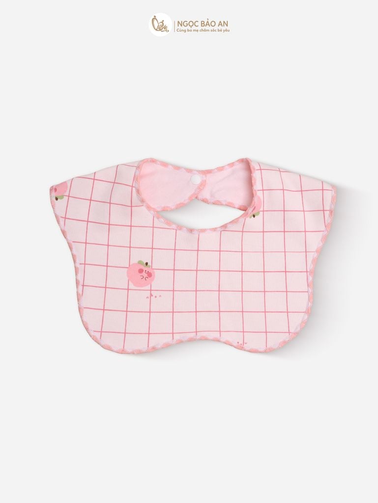 [M&B] Set 2 yếm nút cotton M&B in hình họa tiết (Combo Sơ Sinh)
