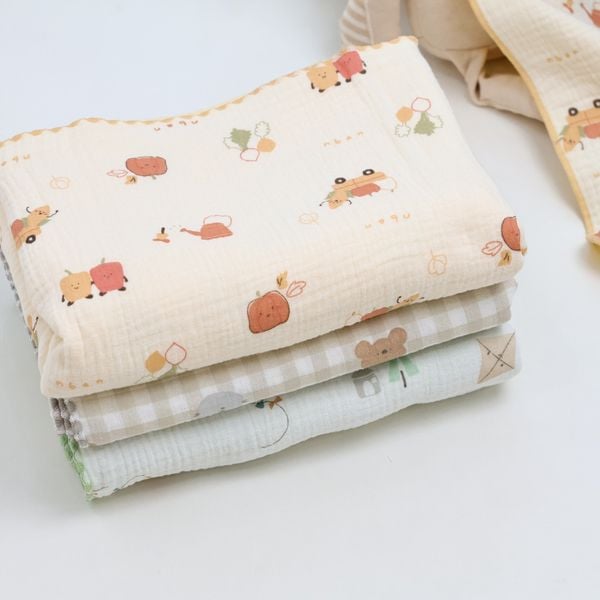 [M&B] Khăn tắm Muslin cao cấp 4 lớp 75x100cm