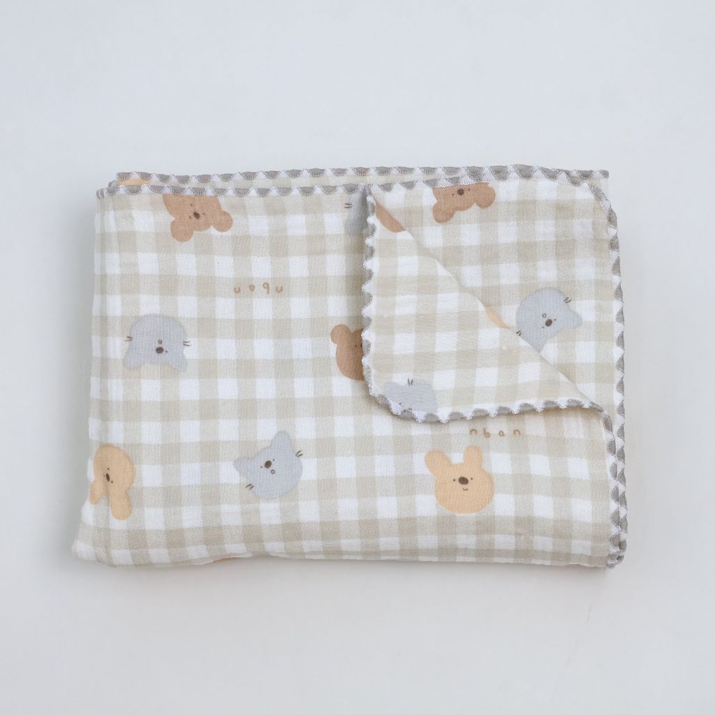 [M&B] Khăn tắm Muslin cao cấp 4 lớp 75x100cm