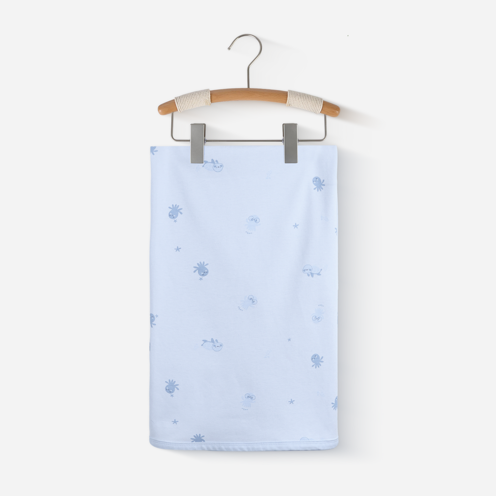 [M&B] Khăn choàng đa năng Cotton M&B in hình họa tiết 85x100cm (Combo Sơ Sinh 2025)