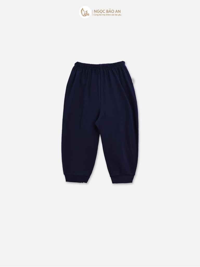 [HONEY] Bộ tay dài cotton xanh co giãn 4c (1-3 tuổi)