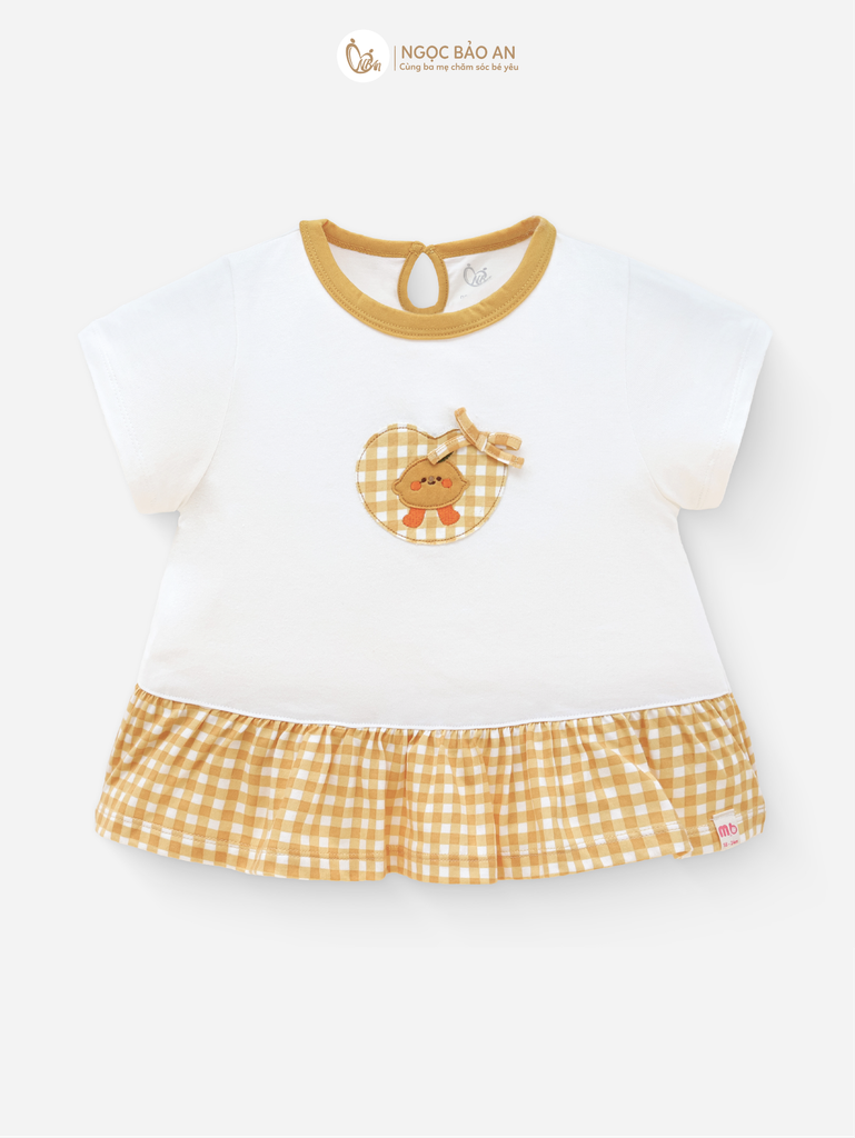 [M&B] BST GHS: Bộ lửng dáng xòe heart lemon