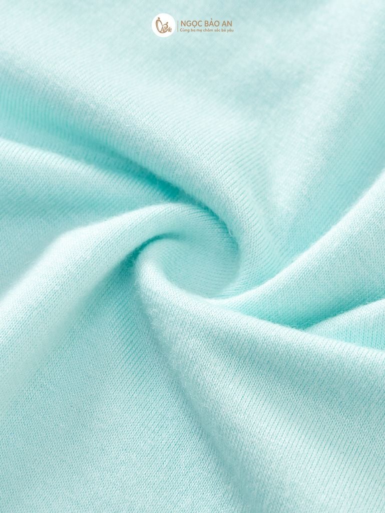 [M&B] Bộ tay ngắn cài giữa Caro Bear Mint (3-24m) [CBSSVISCOSE]