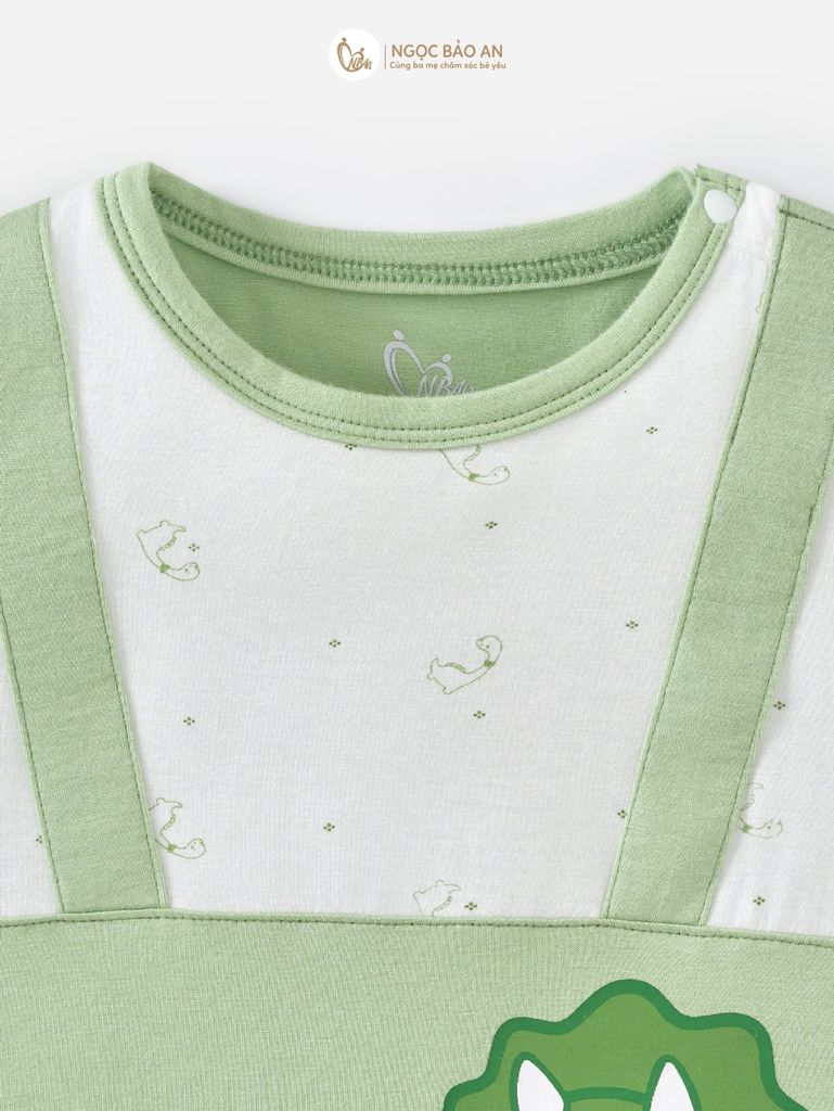 [M&B] Body đùi tay ngắn giả yếm dilo (NB-12m)