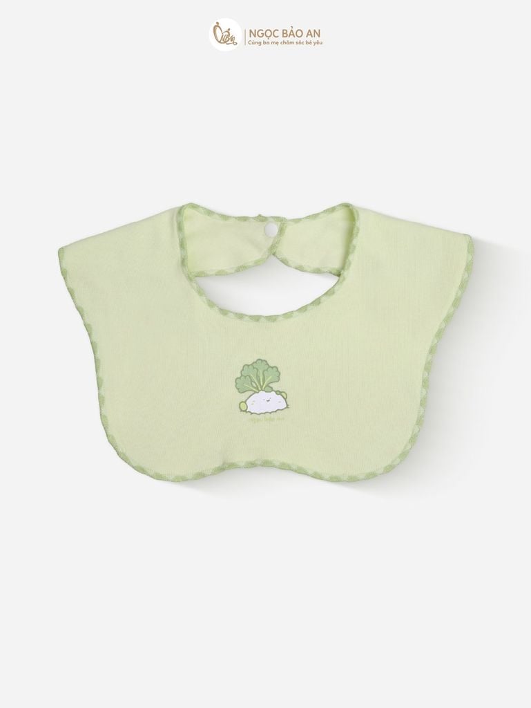 [M&B] Set 2 yếm nút cotton M&B in hình họa tiết (Combo Sơ Sinh)