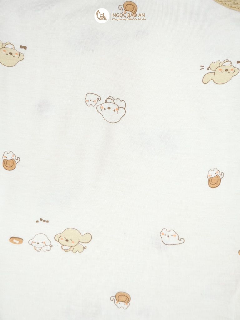 [HONEY] Bodychip tay ngắn sơ sinh HONEY chất liệu rayon mềm mại,thoáng mát, êm dịu da bé.