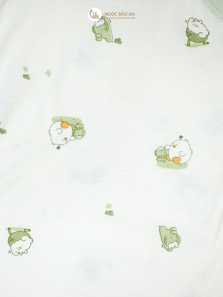 [HONEY] Bodychip tay ngắn sơ sinh HONEY chất liệu rayon mềm mại,thoáng mát, êm dịu da bé.