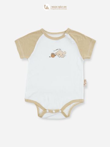 [HONEY] Bodychip tay ngắn rayon 2 chiều cún hungry PM
