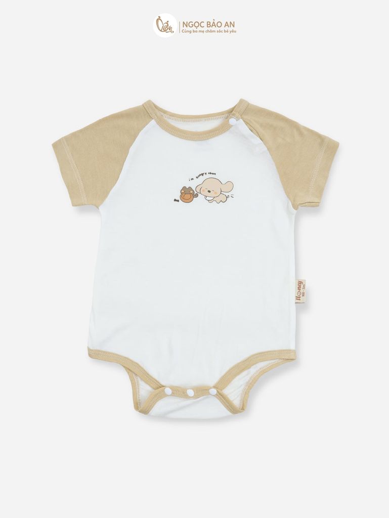 [HONEY] Bodychip tay ngắn sơ sinh HONEY chất liệu rayon mềm mại,thoáng mát, êm dịu da bé.