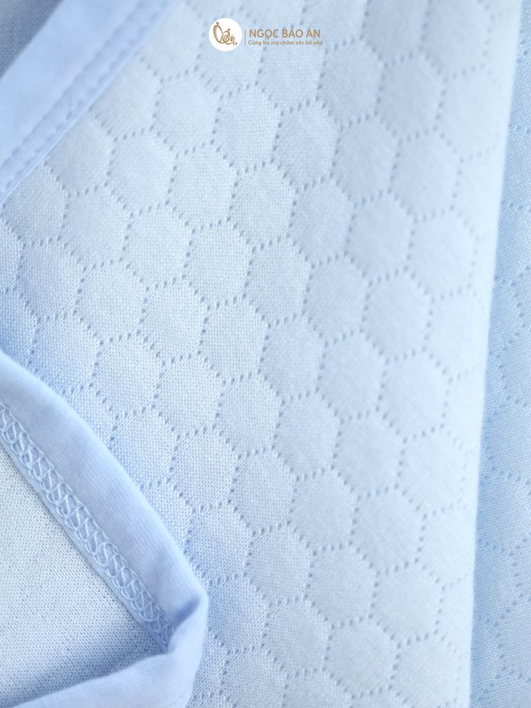 [M&B] Khăn choàng đa năng Bamboo chần bông xanh