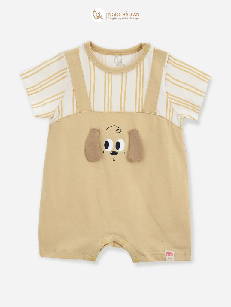 [M&B] BST CÚN: Body đùi tay ngắn cotton M&B (Cún Con)