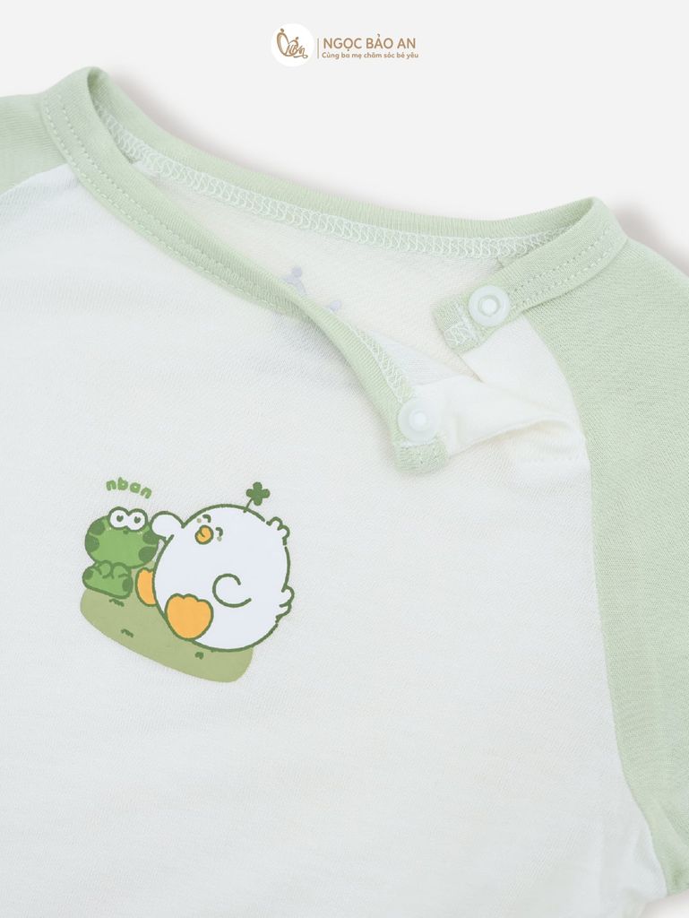 [HONEY] Bodychip tay dài sơ sinh HONEY chất liệu rayon mềm mại,thoáng mát, êm dịu da bé.