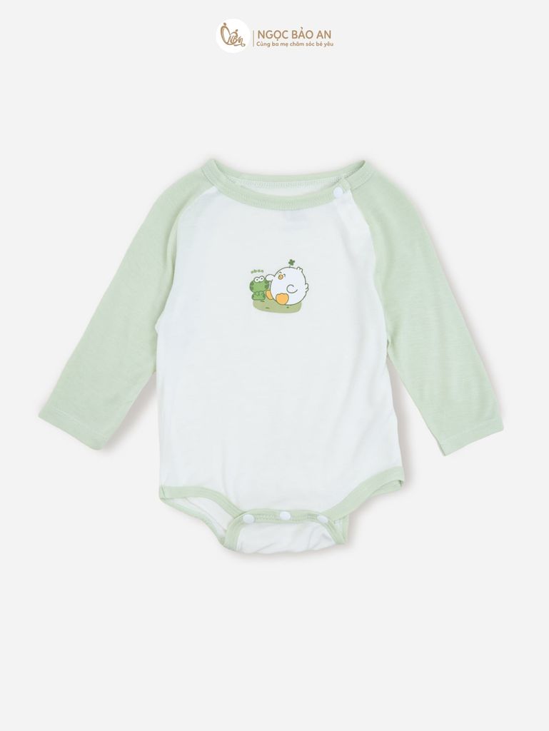 [HONEY] Bodychip tay dài sơ sinh HONEY chất liệu rayon mềm mại,thoáng mát, êm dịu da bé.