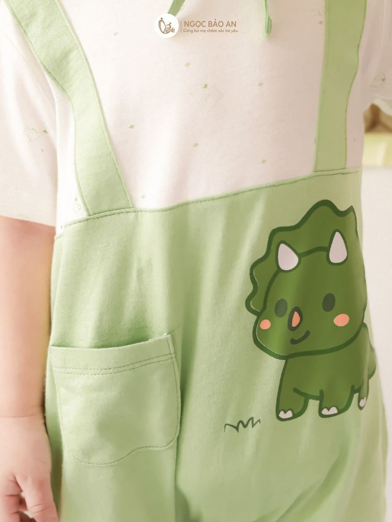 [M&B] Body đùi tay ngắn giả yếm dilo (NB-12m)