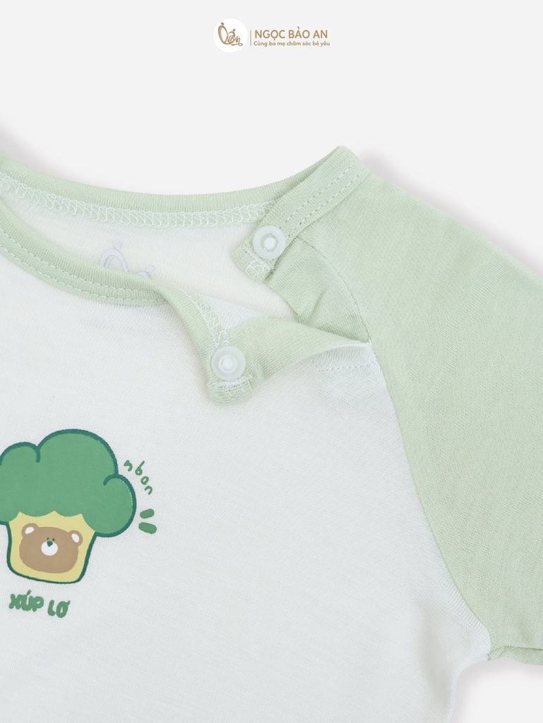 [HONEY] Bodychip tay ngắn sơ sinh HONEY chất liệu rayon mềm mại,thoáng mát, êm dịu da bé.