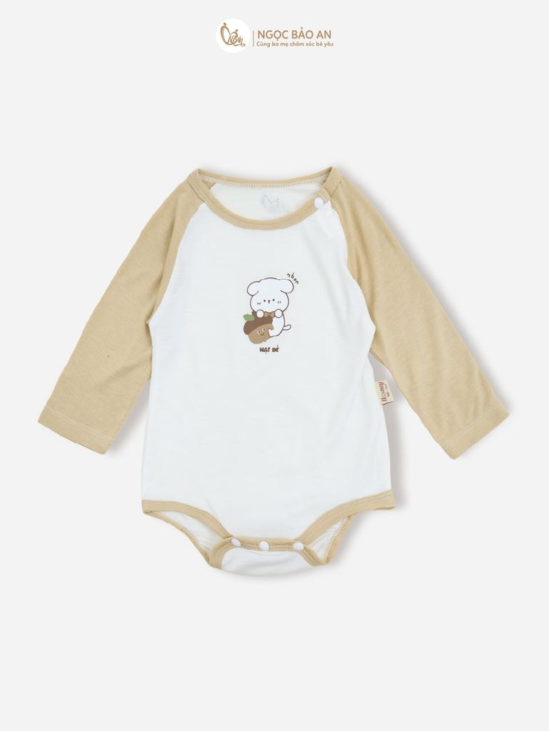 [HONEY] Bodychip tay dài sơ sinh HONEY chất liệu rayon mềm mại,thoáng mát, êm dịu da bé.