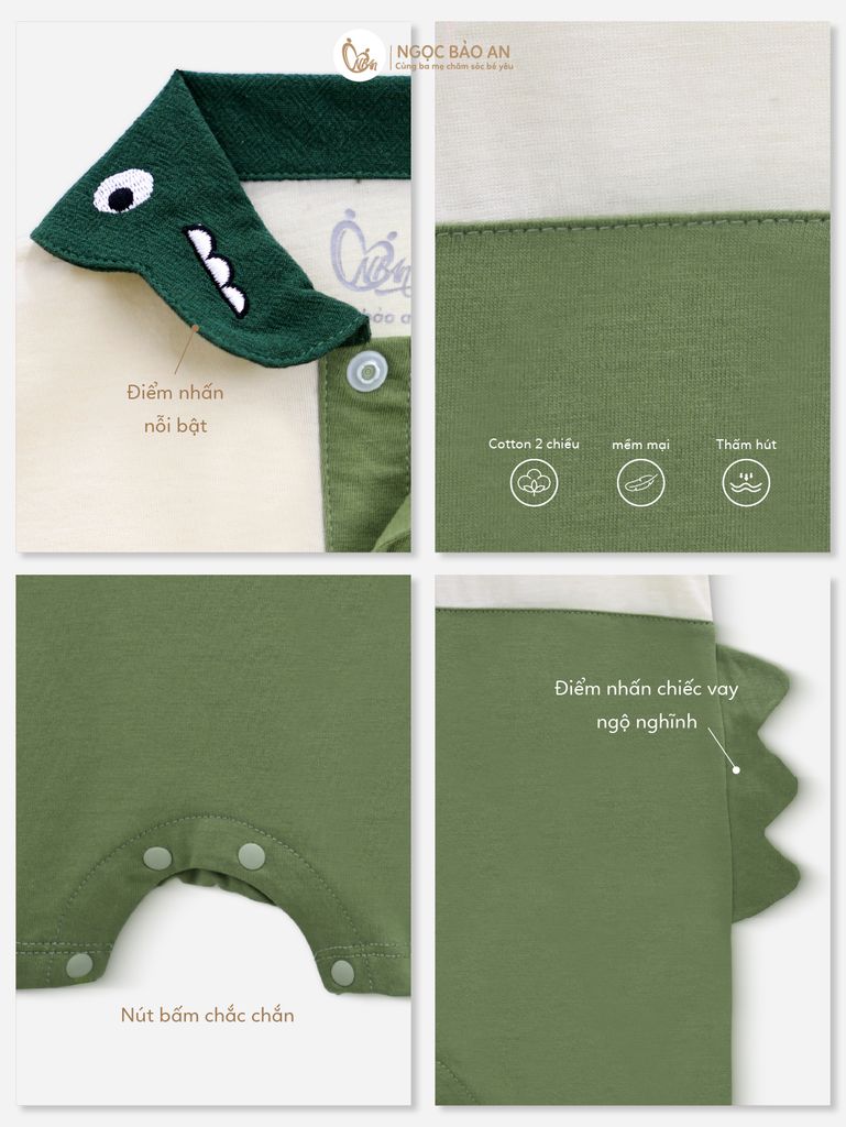 [M&B] BST DINO: Body đùi snuggle dino