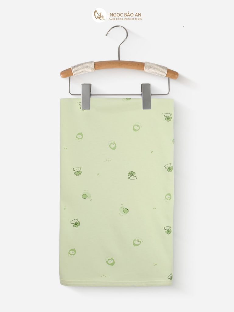 [M&B] Khăn choàng đa năng Cotton M&B in hình họa tiết 85x100cm (Combo Sơ Sinh 2025)
