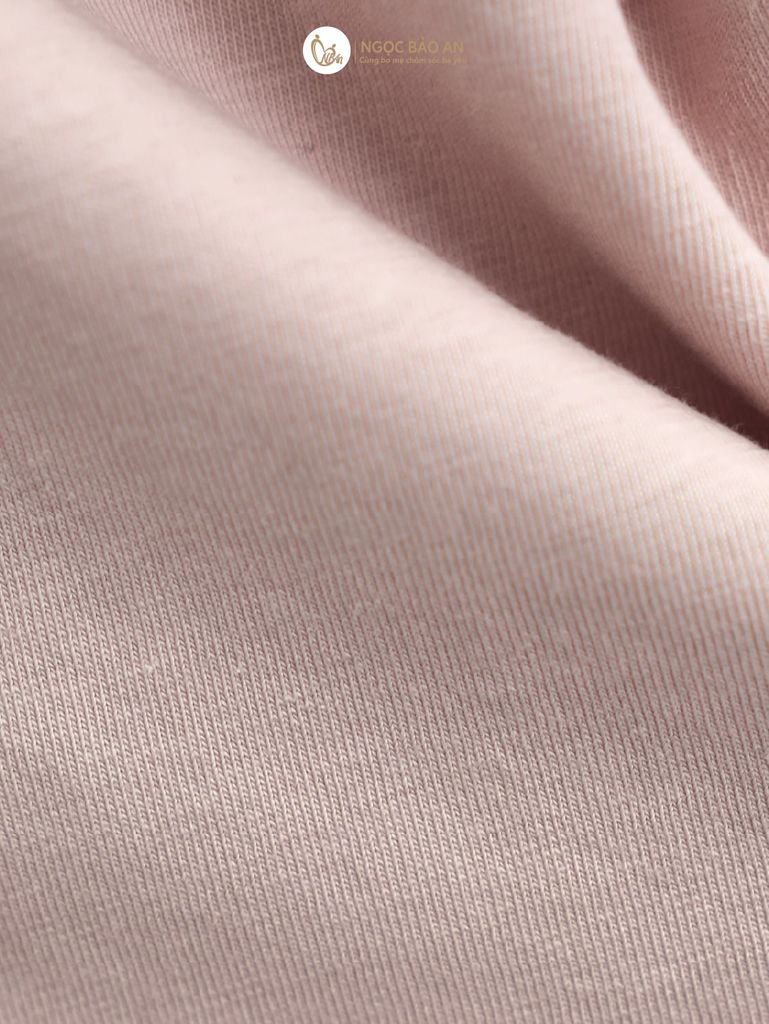[M&B] Áo thun trơn cotton tay ngắn be co giãn 4c từ 6 tháng đến 6 tuổi