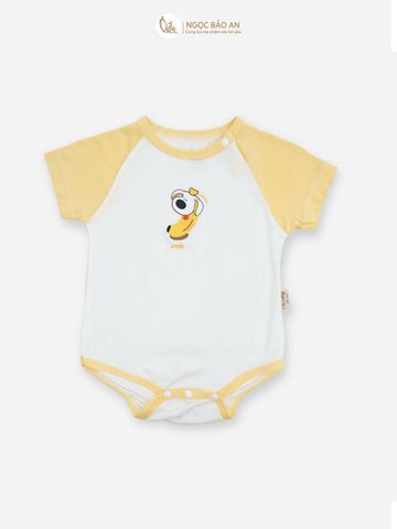 [HONEY] Bodychip tay ngắn rayon 2 chiều cún banana PM