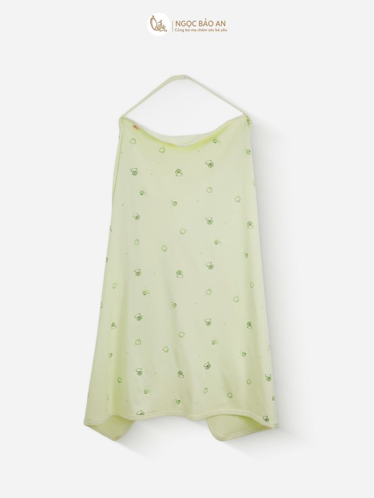 [M&B] Khăn choàng đa năng Cotton M&B in hình họa tiết 85x100cm (Combo Sơ Sinh 2025)