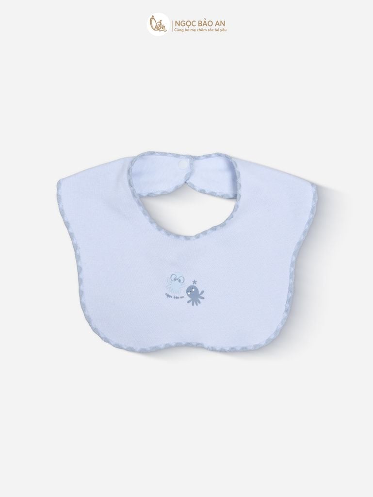 [M&B] Set 2 yếm nút cotton M&B in hình họa tiết (Combo Sơ Sinh)
