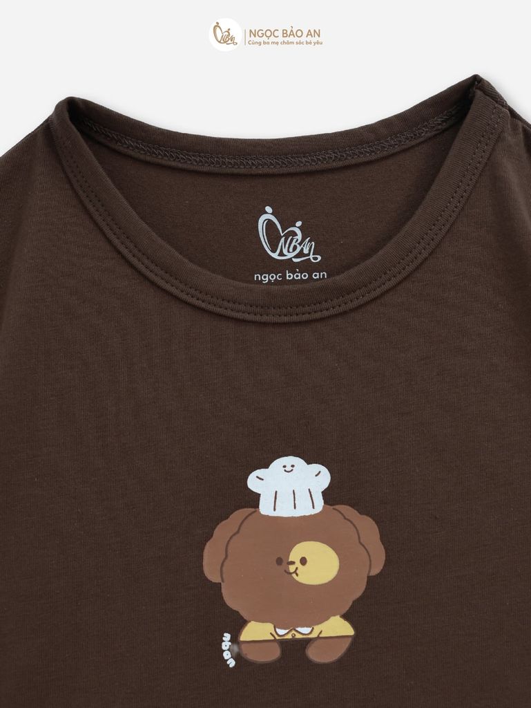 [HONEY] Bộ tay ngắn cotton co giãn 4 chiều Honey cho bé (1-3 tuổi)
