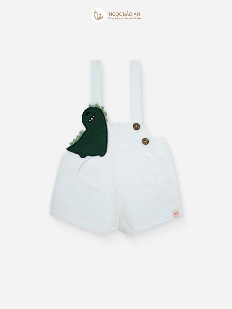 [M&B] BST DINO: Set áo phối yếm dino tag