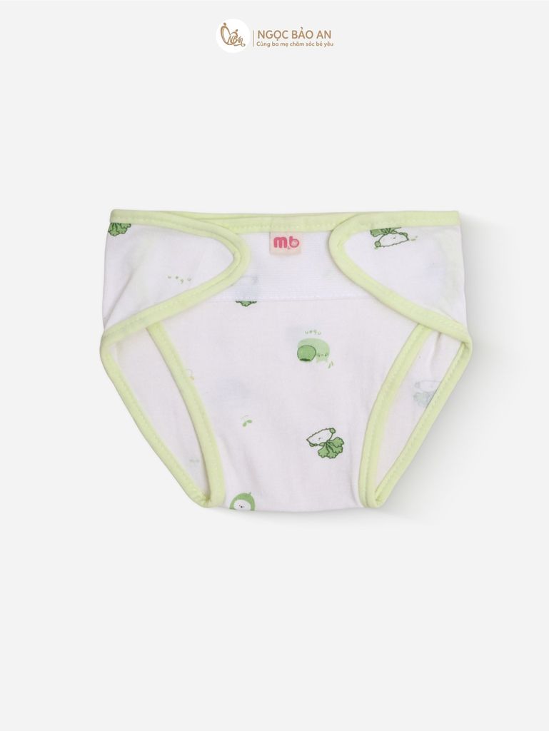 [M&B] Tã dán sơ sinh cotton M&B in hình họa tiết (Combo sơ sinh cotton 2025)