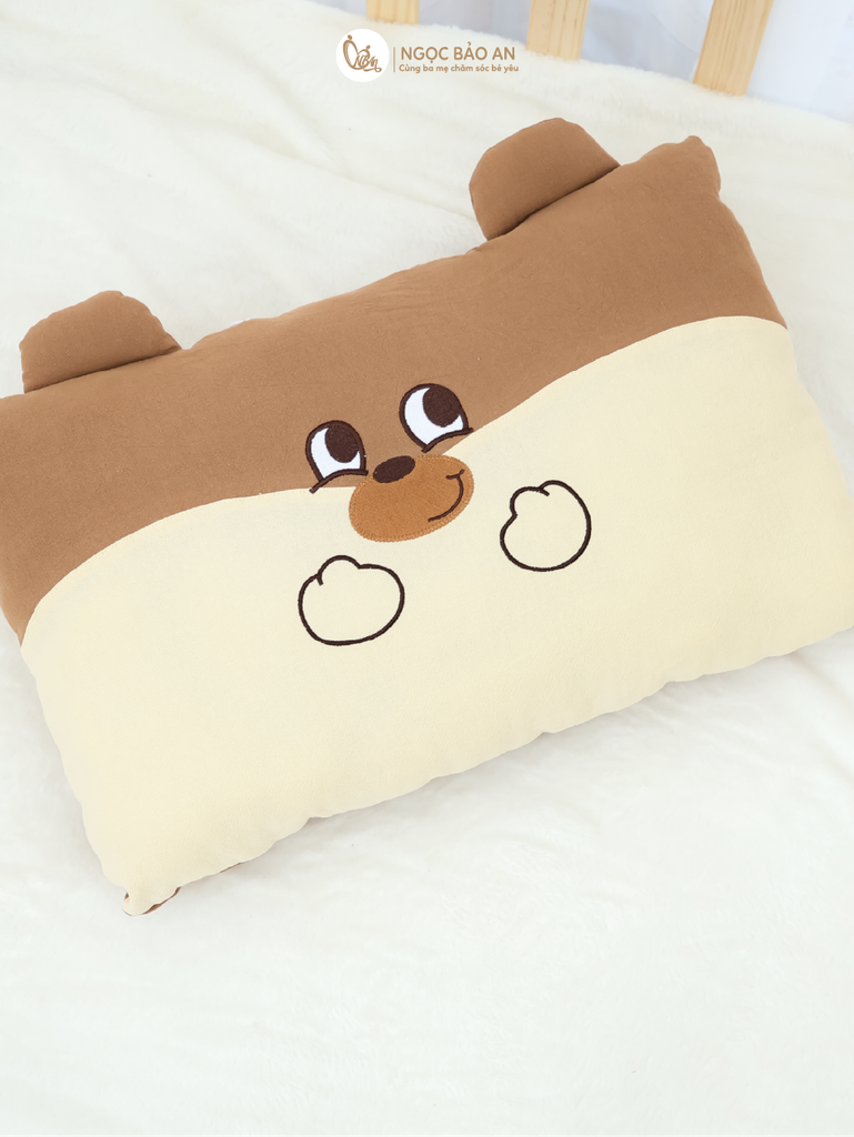 [M&B] Gối nằm cotton hình động vật dễ thương cho bé