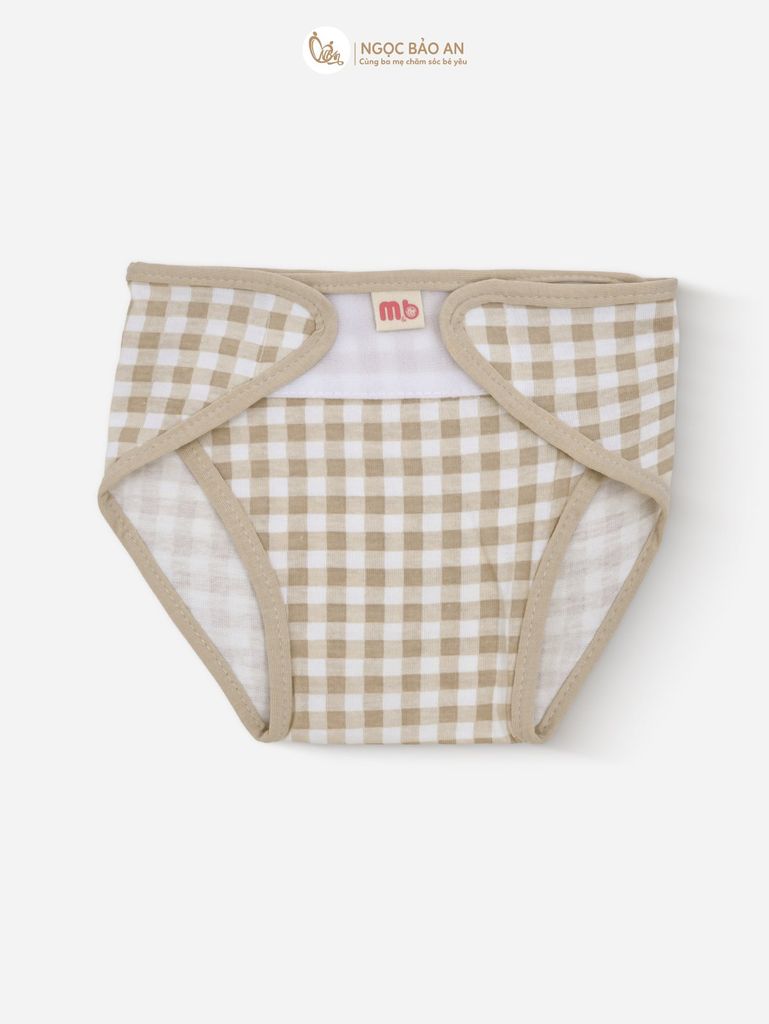 [M&B] Tã dán sơ sinh cotton M&B in hình họa tiết (Combo sơ sinh cotton 2025)